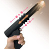 FUKR Gode vibrant avec poussée Fuck Gun 10 x 3cm